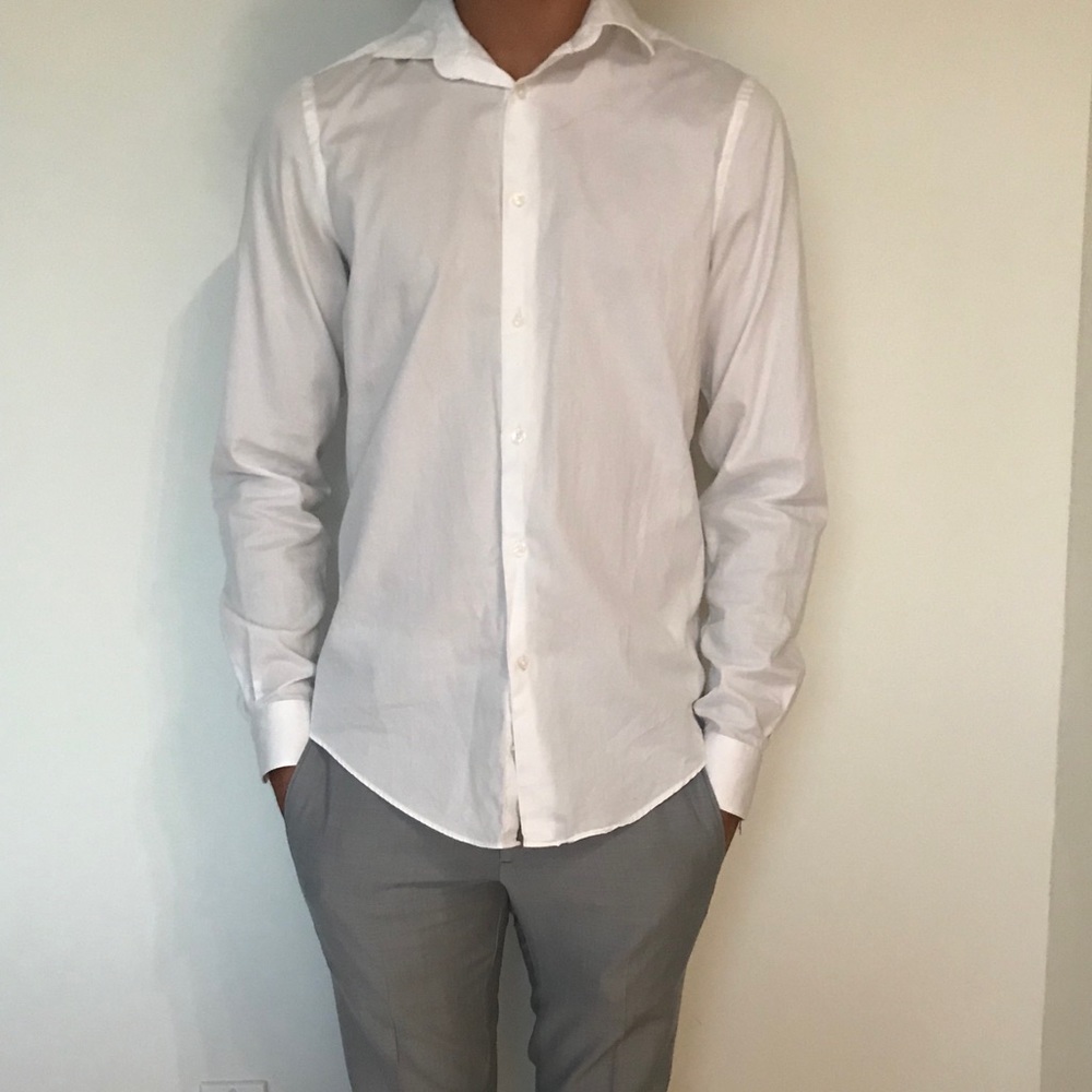 White dress shirt
